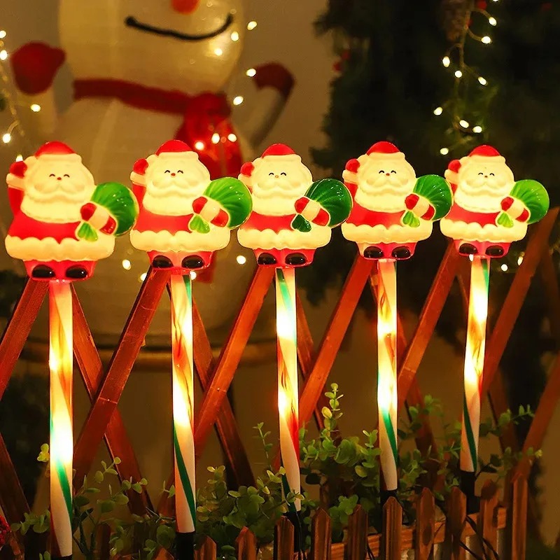 Christmas Solar Powered Santa  - Outdoor Solar Power Xmas Lights ulasan dan harga