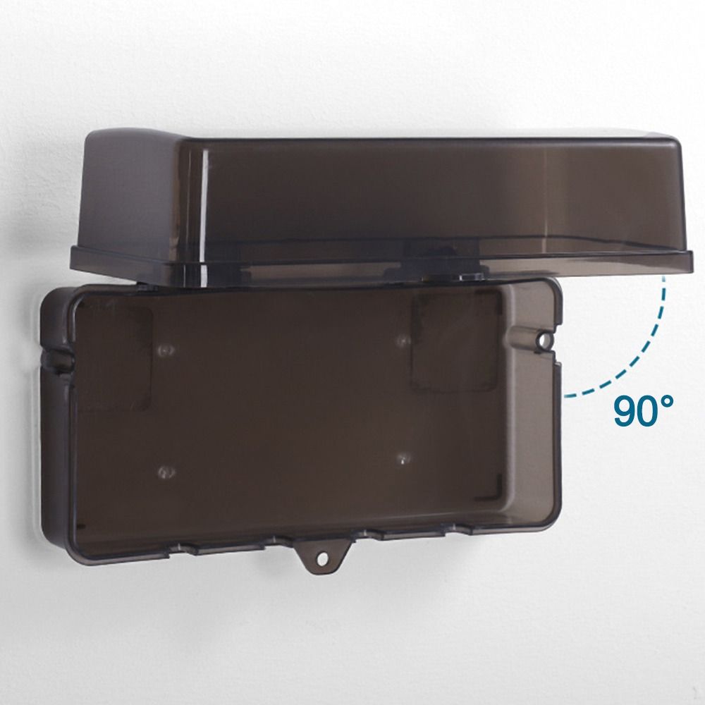 Portable Plastic Plug Box Anti - Outdoor Power Strip Weatherproof ulasan dan harga