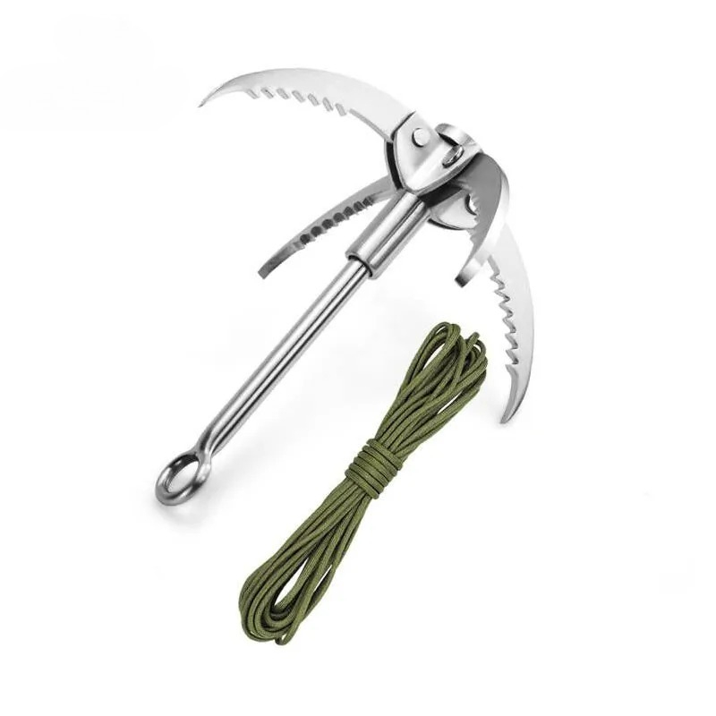 1 set Stainless Steel Grapplin - Outdoor Power Line ulasan dan harga
