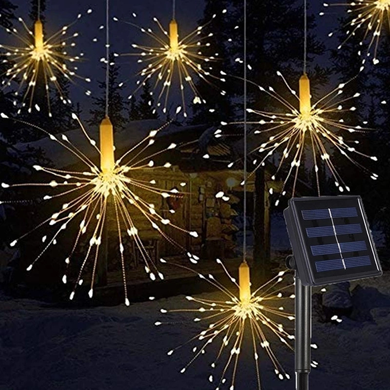 120Led 200 Led Solar Lamp Star - Outdoor Solar Power Xmas Lights ulasan dan harga