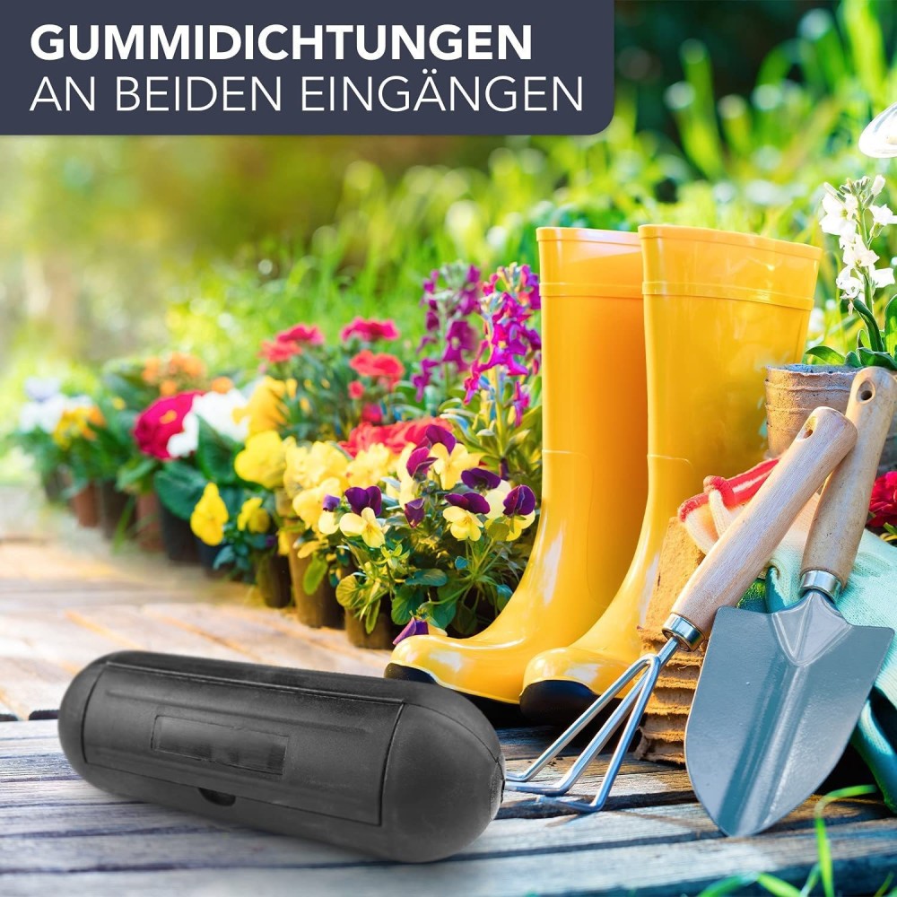 Waterproof Power Extension Cor - Outdoor Power Cable Junction Box ulasan dan harga