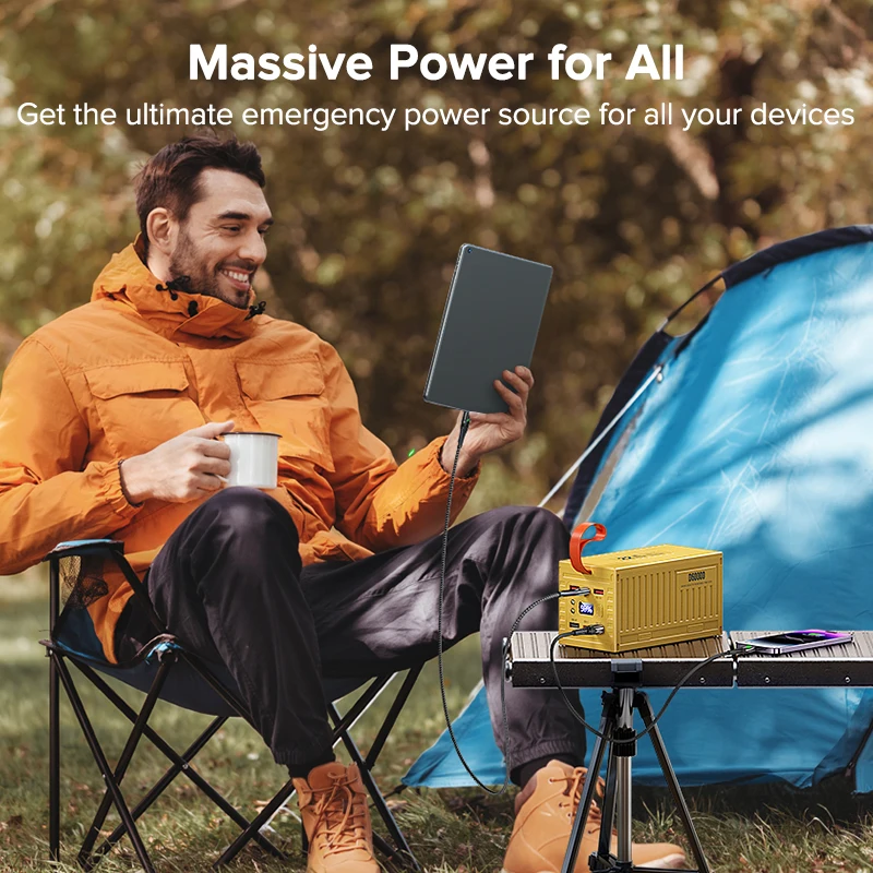 QOOVI 60000mAh Power Bank 22.5 - Outdoor Power Hub ulasan dan harga