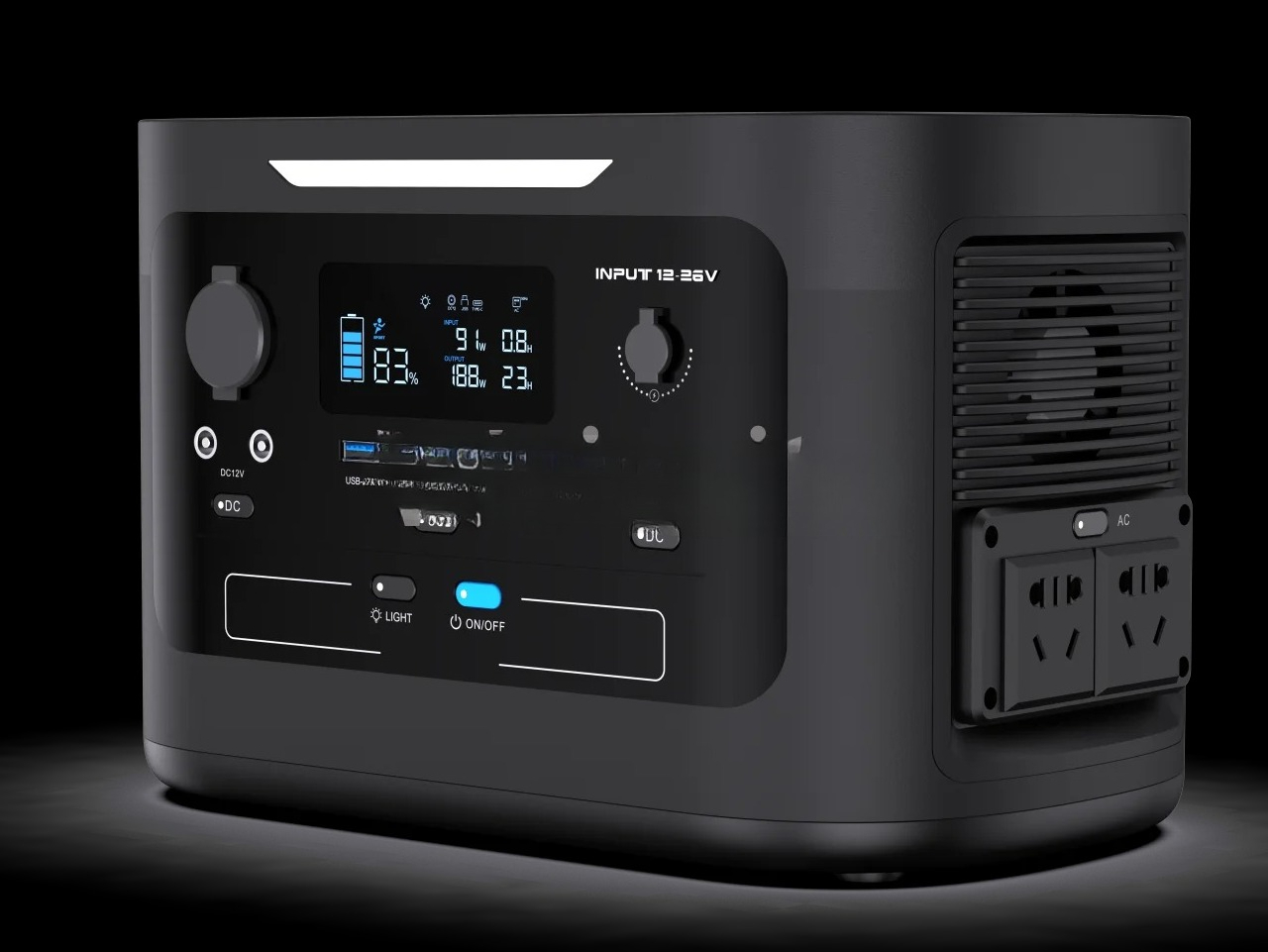 For Outdoor or Home 1000W Sola - Ups Power Supply Outdoor ulasan dan harga