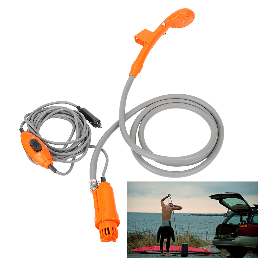 12V RV Caravan Shower With Pip - Outdoor Power Washer ulasan dan harga