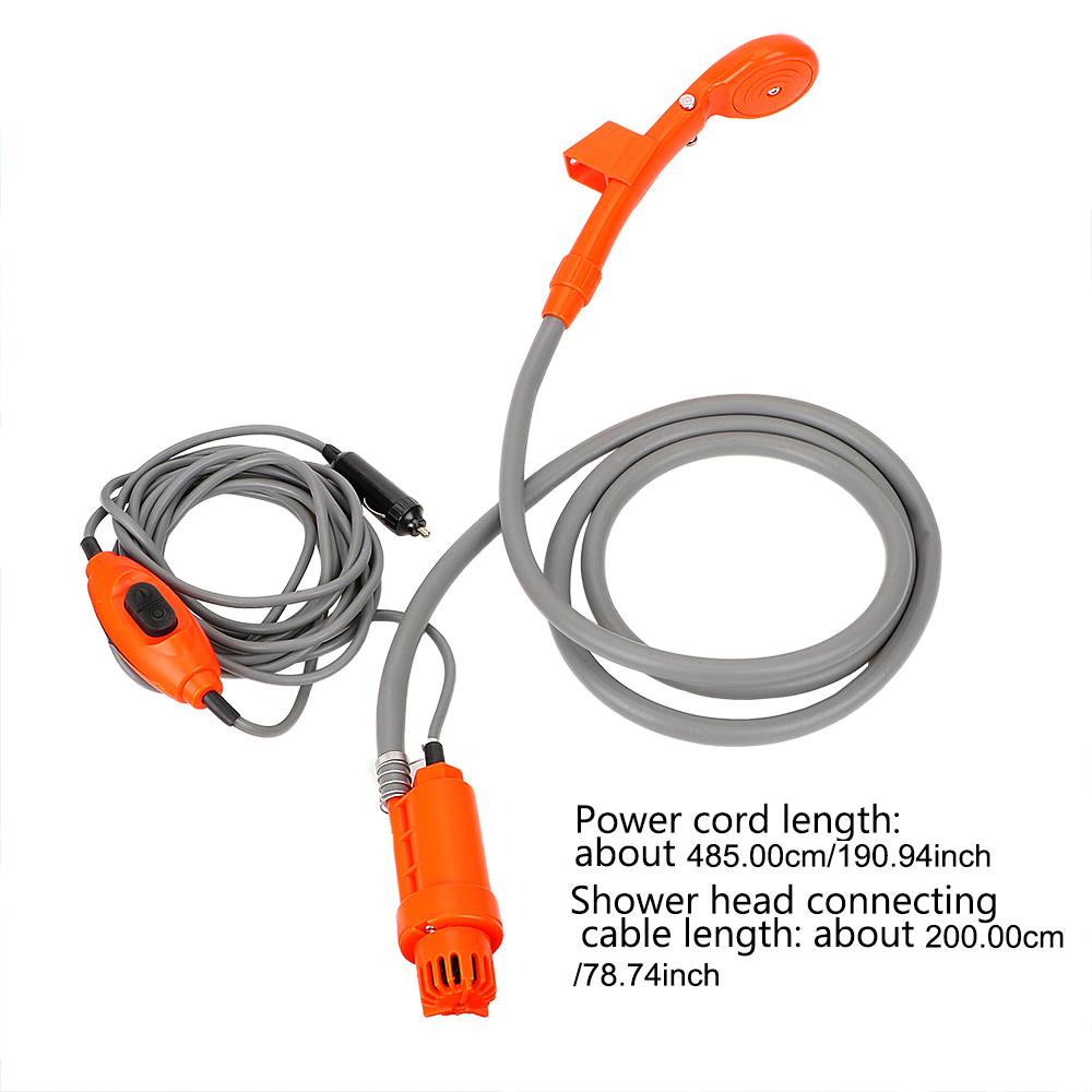 12V RV Caravan Shower With Pip - Outdoor Power Washer ulasan dan harga